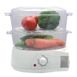Factory Directly Supply 2 Layer Food Warmer Electric Food Steamer
